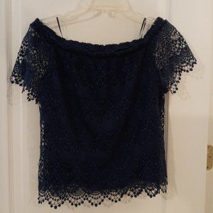 a.n.a size M off shoulder top